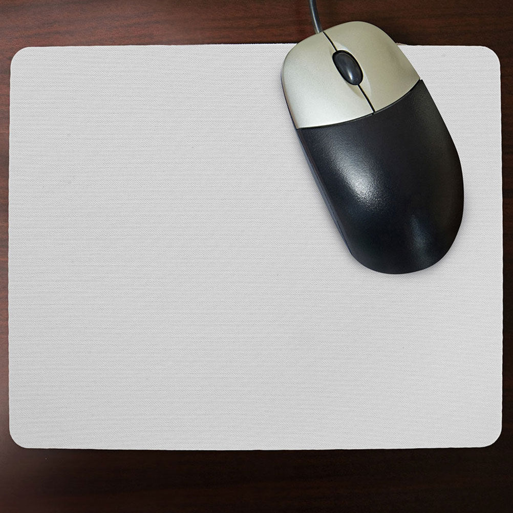 Mouse Pad Blank Sublimation - 20 Tappetini per Mouse Bianchi per