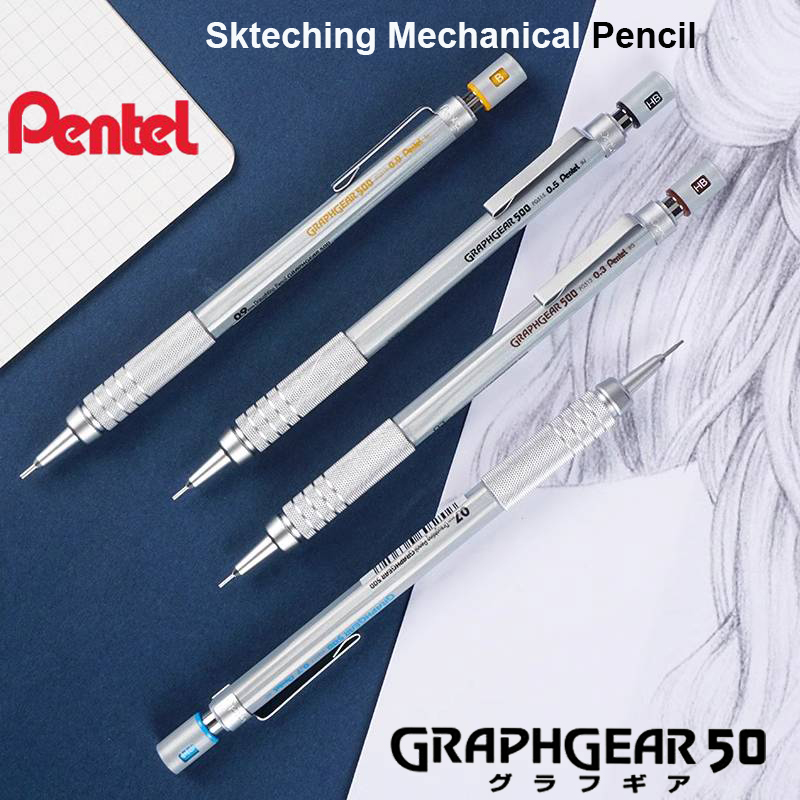 Pentel Pen Graphgear - Pentel Matita meccanica GraphGear 500 Matite