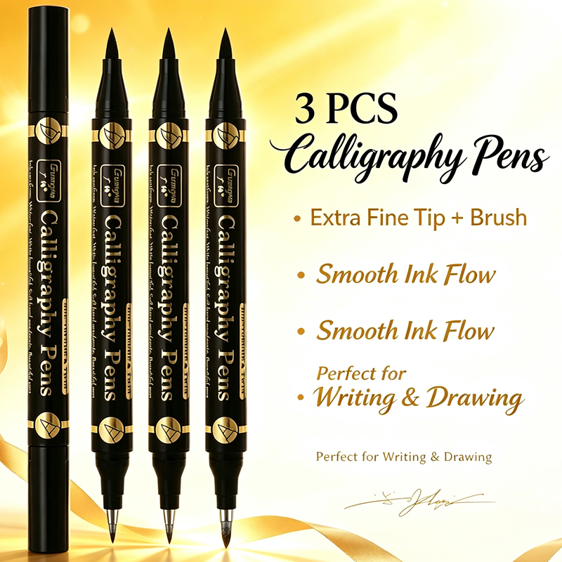 Copic Marker Sketch - GuangNa Set di 3 Penne Calligrafiche