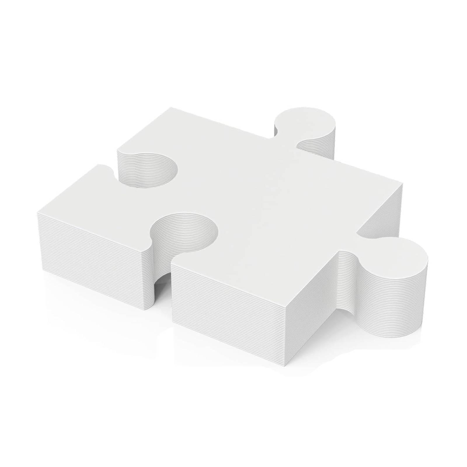 30 Pezzi di Puzzle Bianchi da  - Puzzle Blank White recensione e prezzo